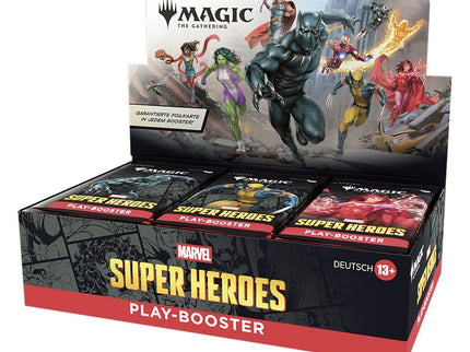Magic the Gathering Marvel Super Heroes Caja de Sobres de Juego (30) alemán