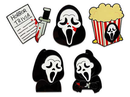 Scream Chapas esmaltadas Set Ver. 2 3 cm (6)