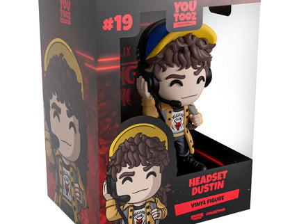 Stranger Things Figura Vinyl Headset Dustin 13 cm