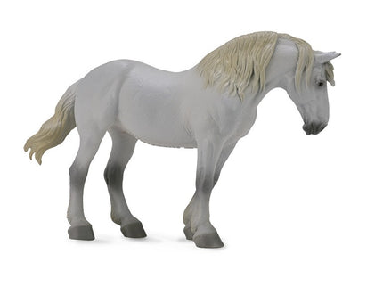 YEGUA PERCHERON  GRIS - XL - 88702 - COLLECTA