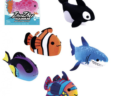 ZHU ZHU FISH SURTIDO 6 PIEZAS Z1000 JAZWARES